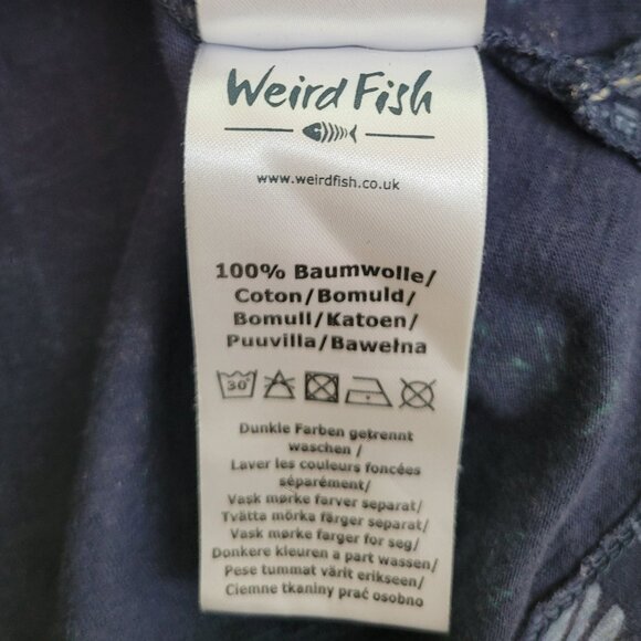 100% Cotton Weirdfish Scoopneck Long Sleeve Tee - Picture 12 of 14